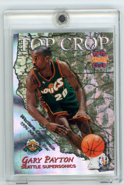Michael Jordan / Gary Payton 1996 Topps Stadium "Top Crop" #TC9