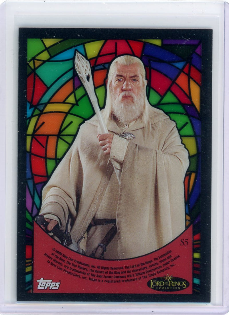 2006 Lord of the Rings Gandalf Stained Glass 