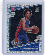 Cade Cunningham 2022 Panini Donruss Optic Fast Break Prizm "The Rookies" #1