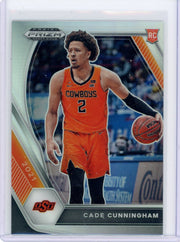 Cade Cunningham 2022 Panini Prizm Draft Picks Image Variation #1 Silver Prizm rookie card