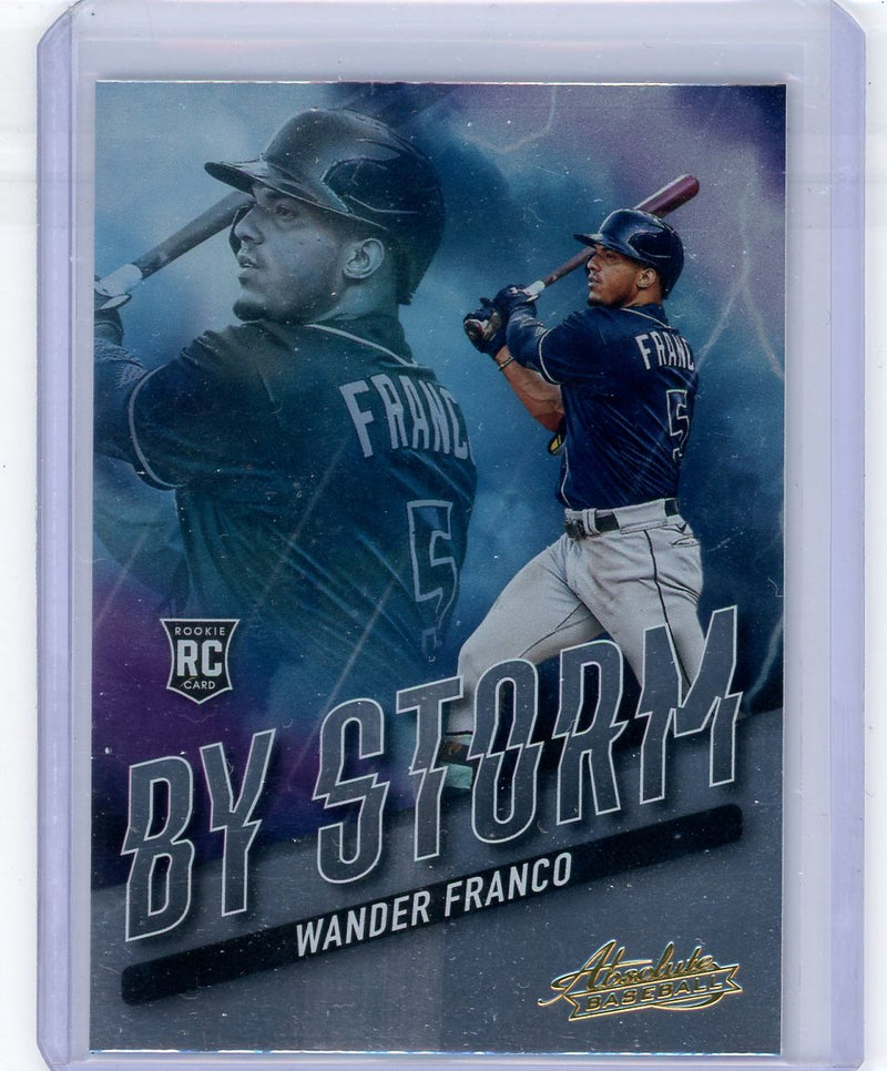 Wander Franco 2022 Panini Absolute By Storm rookie card
