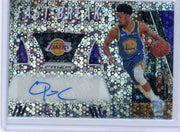 Quinn Cook 2019-20 Panini Donruss Optic Fastbreak Autograph Disco Prizm