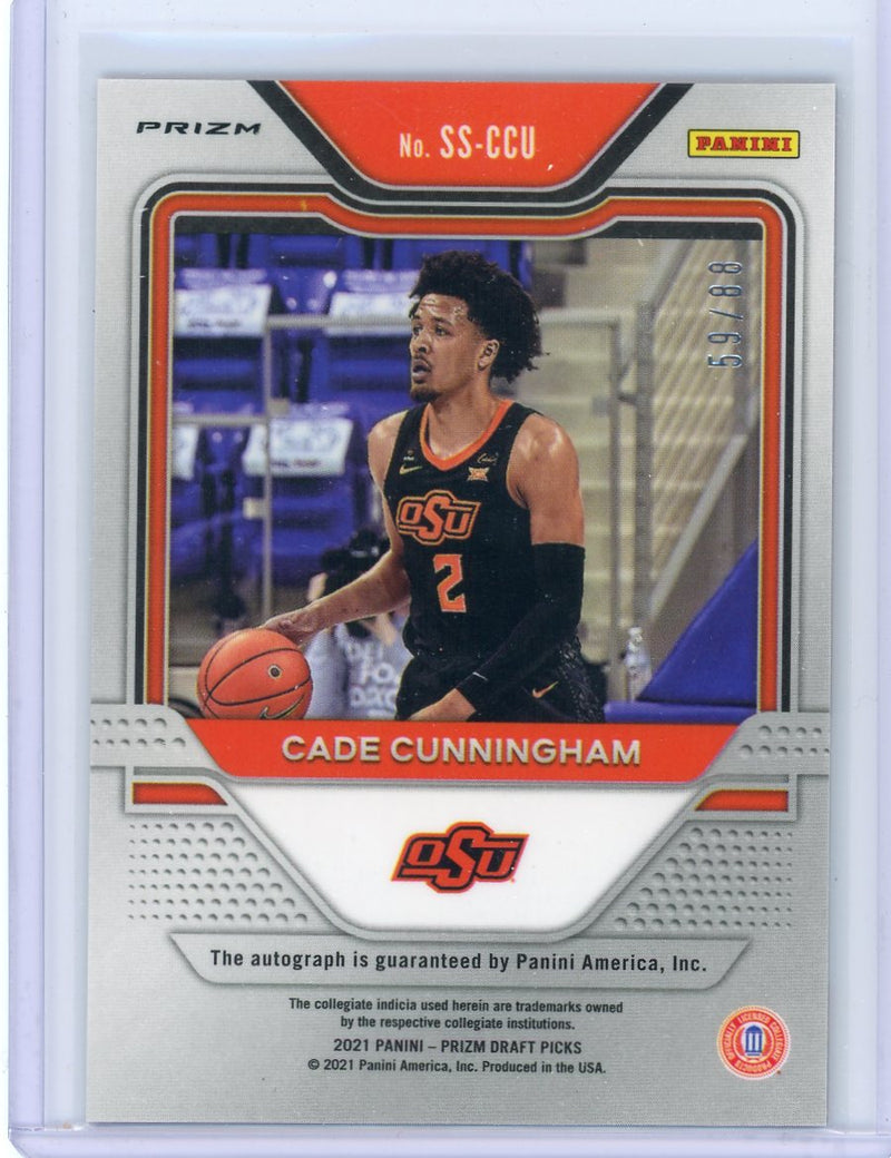 Autographed Cade Cunningham NBA Jerseys, Autographed Jerseys, Cade