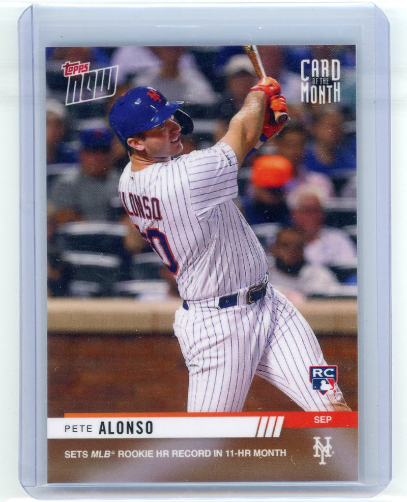 Pete Alonso 2019 Topps Now COTM rookie card