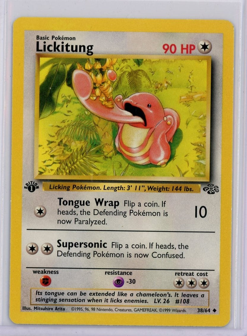 Lickitung 1st Edition 1999 Pokémon 38/64