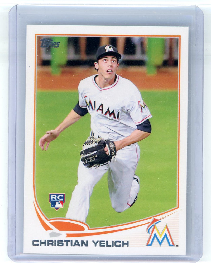 Christian Yelich 2013 Topps rookie 