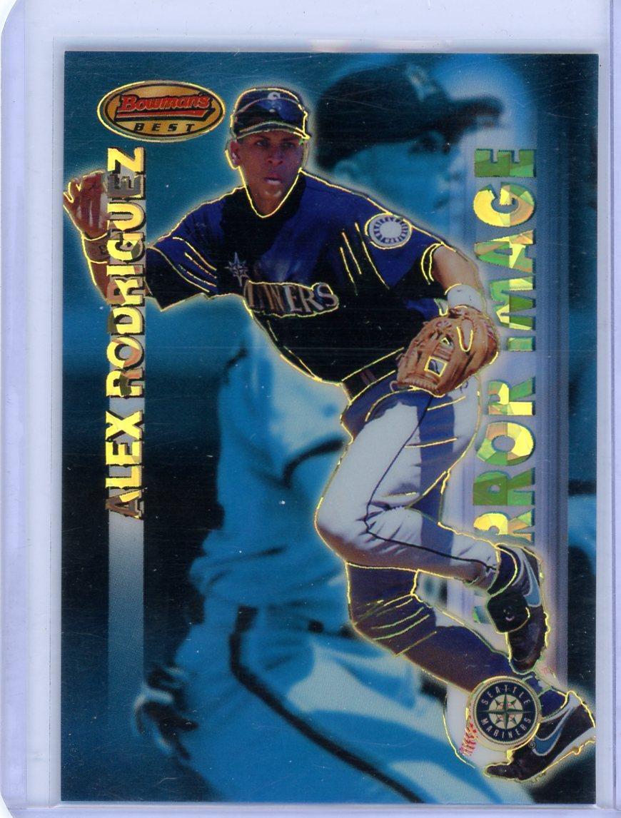 Alex Rodriguez, Alex Gonzalez 1999 Bowmans Best Mirror Image Atomic Refractor