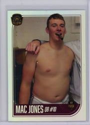 Mac Jones 2021 Super Products 1st Silver Glow