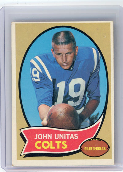 John Unitas 1970 Topps #180
