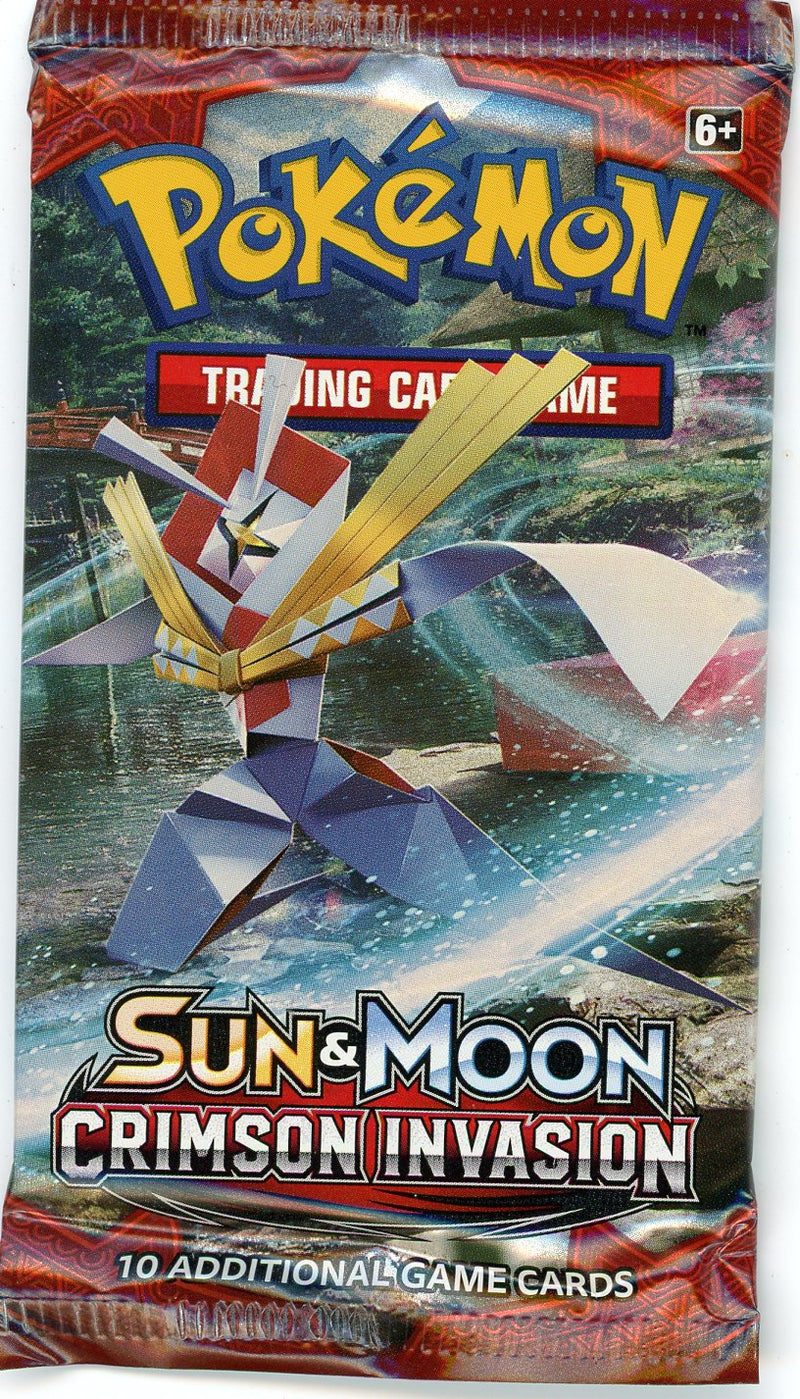 Pokémon Sun & Moon Crimson Invasion pack