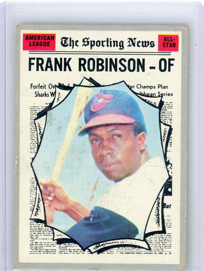 Frank Robinson 1970 Topps Sporting News 