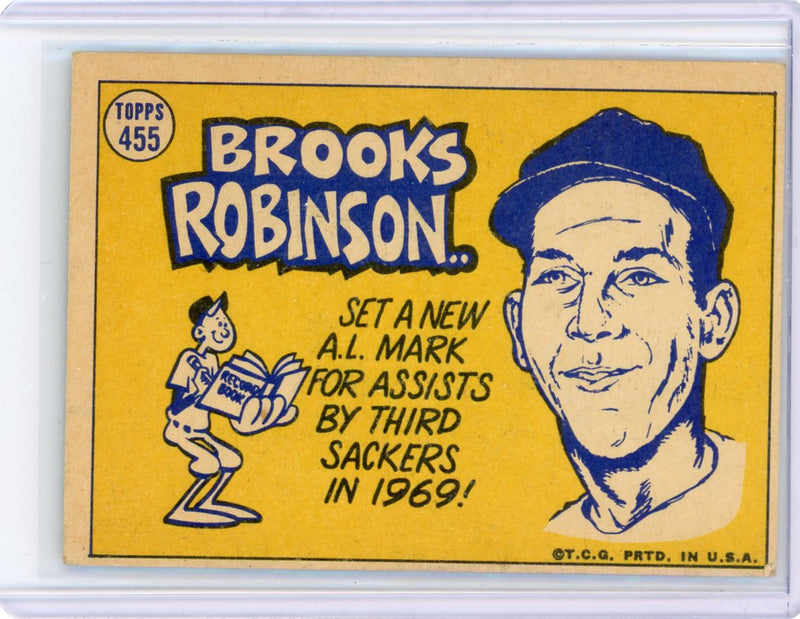 Brooks Robinson 1970 Topps Sporting News 
