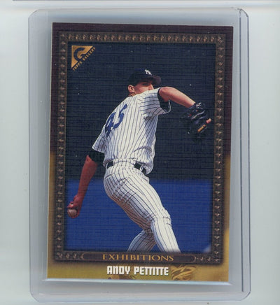 Andy Pettitte 1998 Topps Gallery Exhibitions #'d 011/125