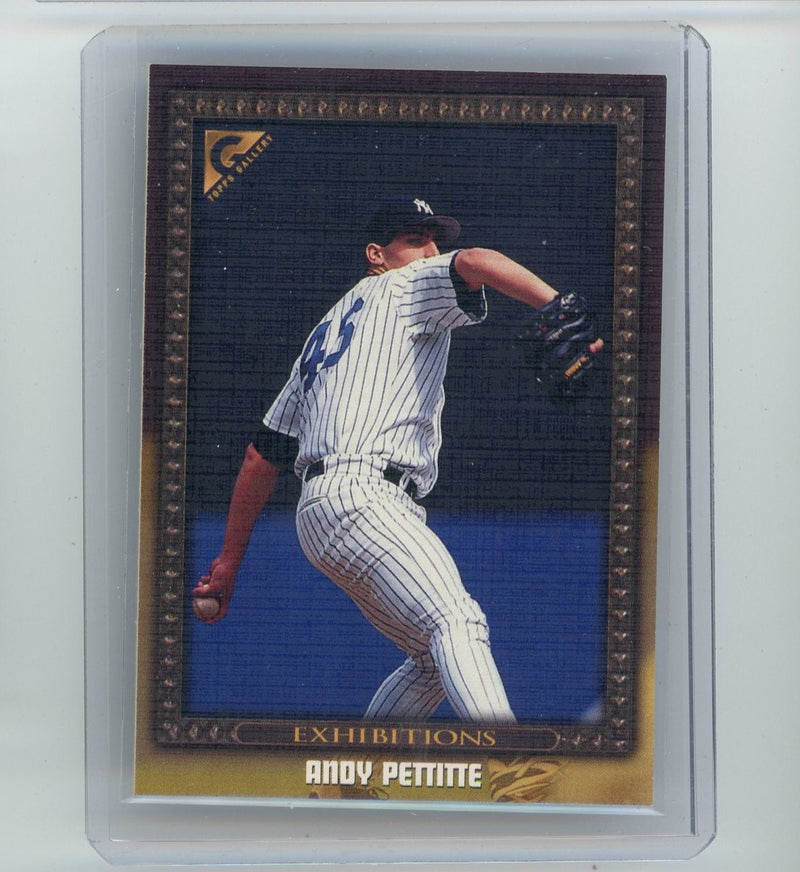Andy Pettitte 1998 Topps Gallery Exhibitions 