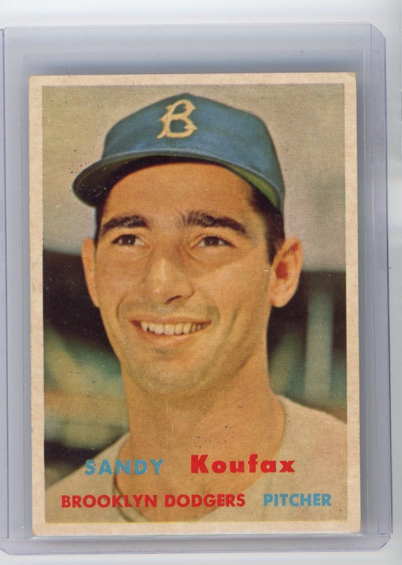 Sandy Koufax 1957 Topps 