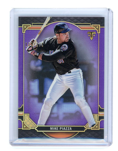 Mike Piazza 2022 Topps Triple Threads purple #'d 136/299