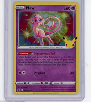 Mew 2021 Pokémon Celebrations rare holo 011/025