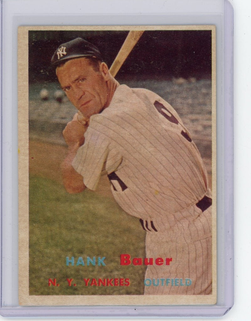 Hank Bauer 1957 Topps 