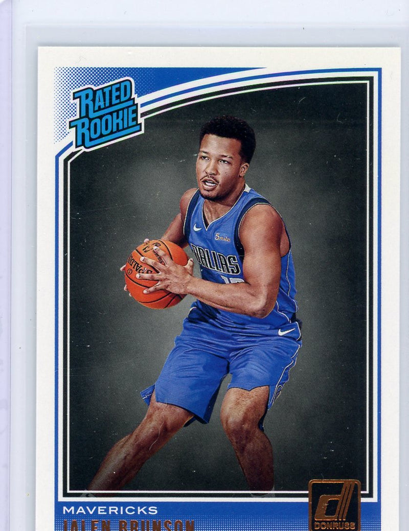 Jalen Brunson 2018-19 Donruss Rated Rookie 