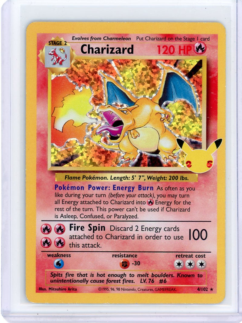 Charizard 2020 Pokémon Celebrations rare holo 4/102