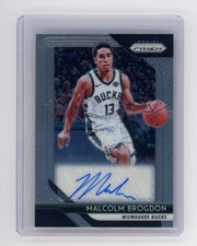 Malcolm Brogdon 2018-19 Panini Prizm autograph