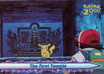 The First Temple Pokémon The Movie 2000 Holo
