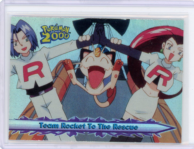 Team Rocket To The Rescue Pokémon The Movie 2000 Holo