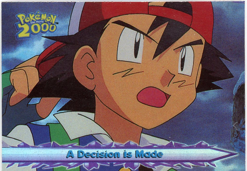 A Decision Is Made Pokémon The Movie 2000 Holo