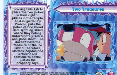 Two Treasures Pokémon The Movie 2000 Holo