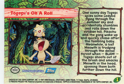 Togepi's On A Roll Pokémon The Movie 2000