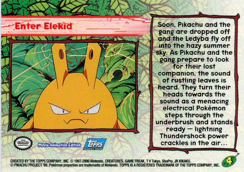 Enter Elekid Pokémon The Movie 2000