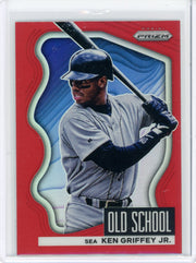 Ken Griffey Jr. 2022 Panini Prizm Old School Red Prizm