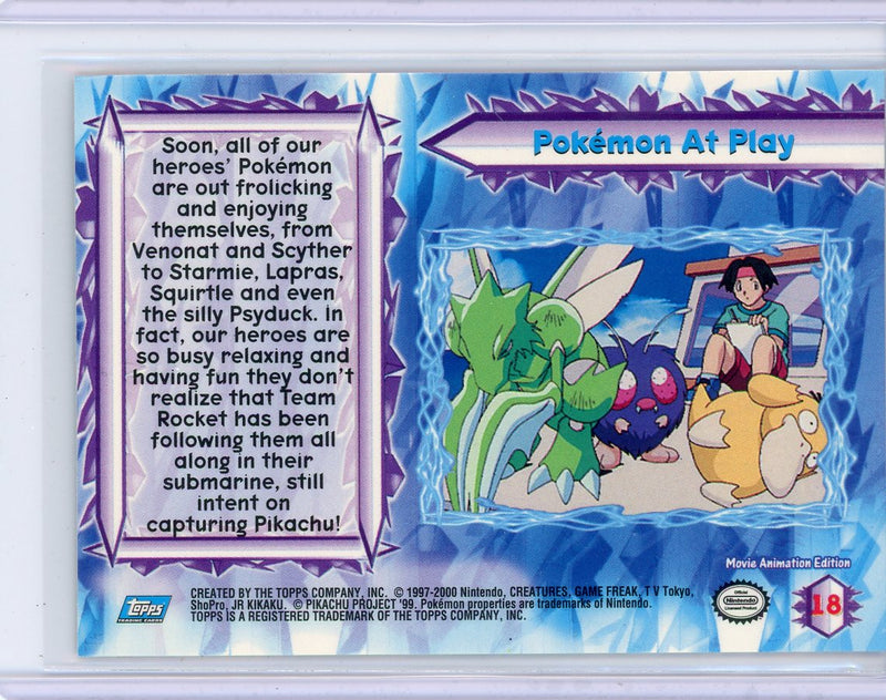 Pokémon At Play Pokémon The Movie 2000 Holo