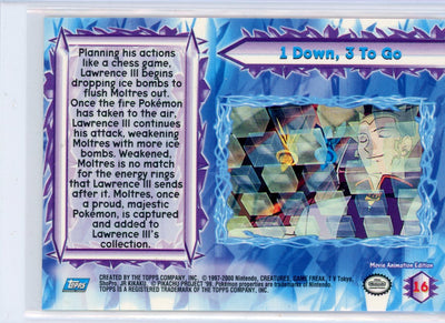1 Down, 3 To Go Pokémon The Movie 2000 Holo