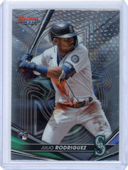 Julio Rodriguez 2022 Bowman's Best rookie card