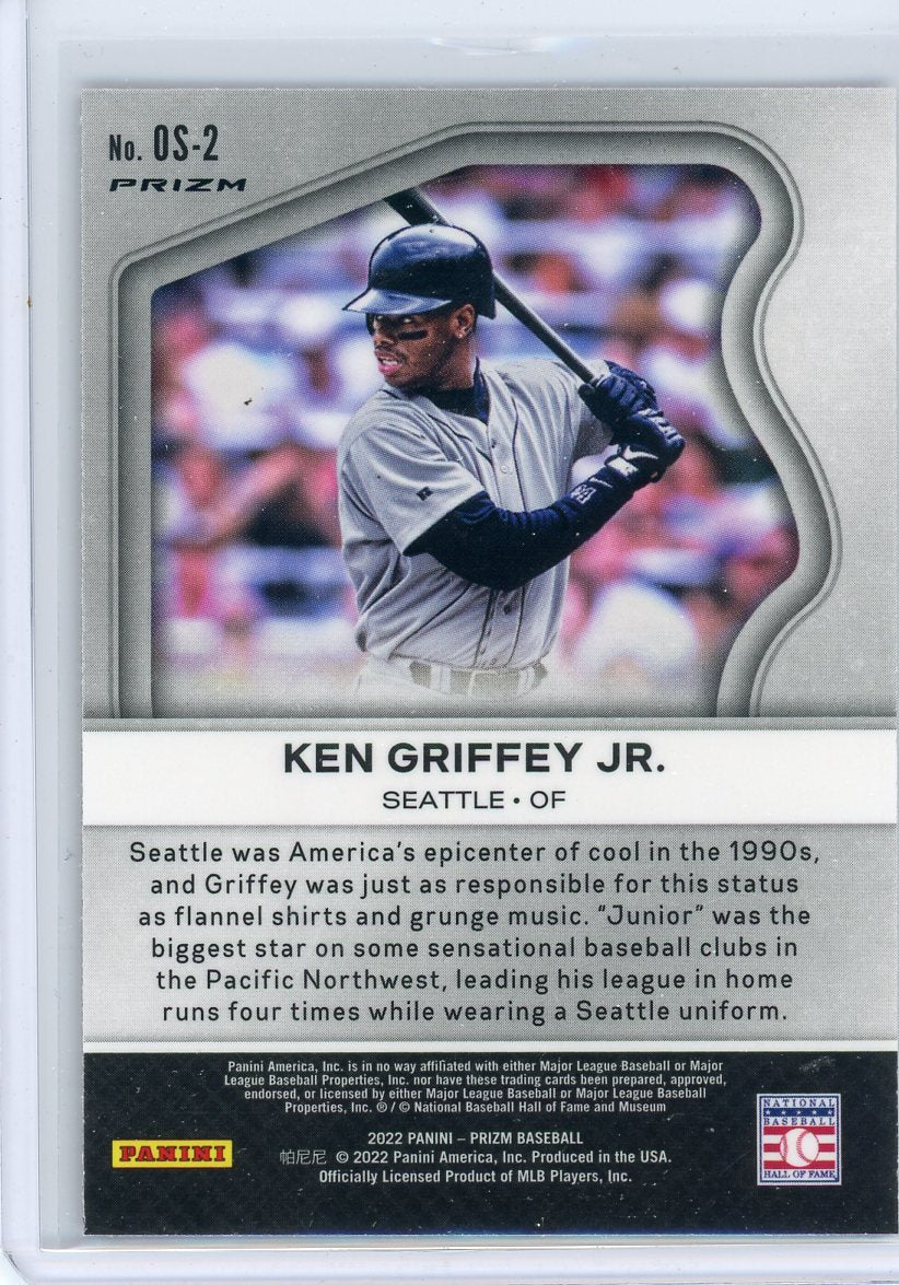 Ken Griffey Jr. 2022 Panini Prizm Old School Red Prizm