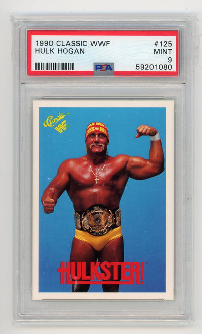 Hulk Hogan 1990 Classic WWF PSA 9