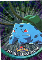 BULBASAUR TOPPS Series 1 foil