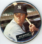 Bob Murcer 1972 New York Yankees 3.5" pin