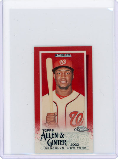 Victor Robles 2020 Topps Allen And Ginter Chrome Red /5