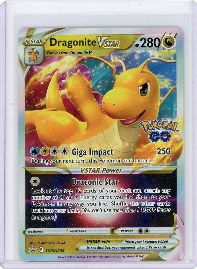 Dragonite VSTAR 2022 Pokémon GO Promo holo SWSH236