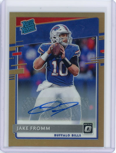 Jake Fromm 2020 Panini Donruss Optic bronze Prizm autograph rookie card