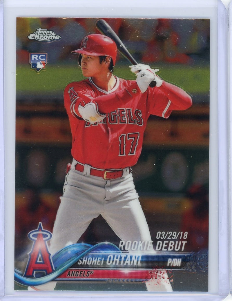 配送日指定可 Topps Chrome Shohei Ohtani WBC #27/50