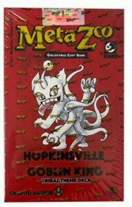MetaZoo Cryptid Nation Hopkinsville Goblin King 1st Edition Theme Deck