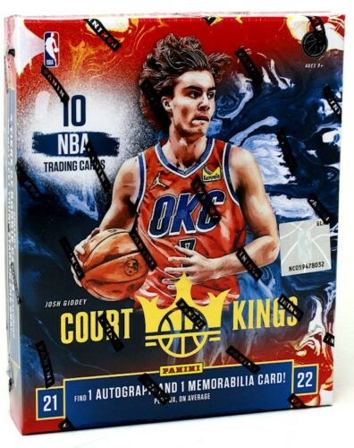 2021-22 Panini Court Kings Basketball Hobby 16 Box Case