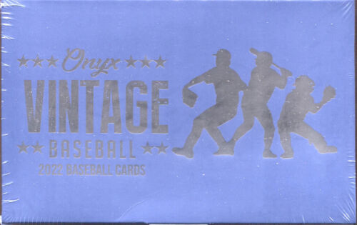 2022 Onyx Vintage Collection Baseball Box