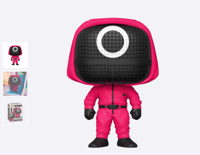 Funko Pop Squid Games Round Mask Worker