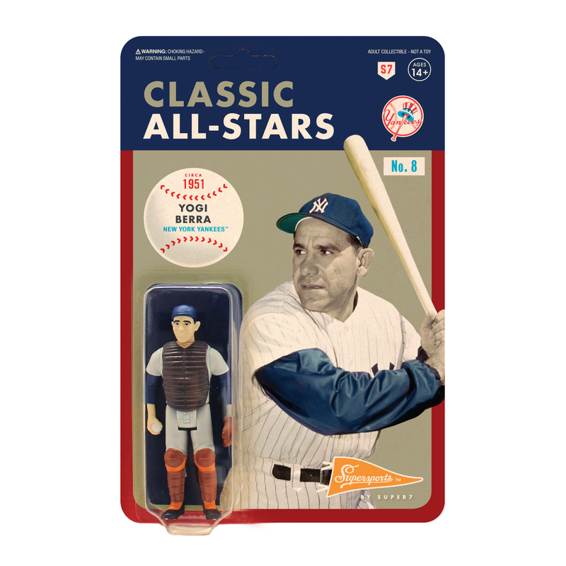 Super 7 MLB Classic All-Stars figurine Yogi Berra