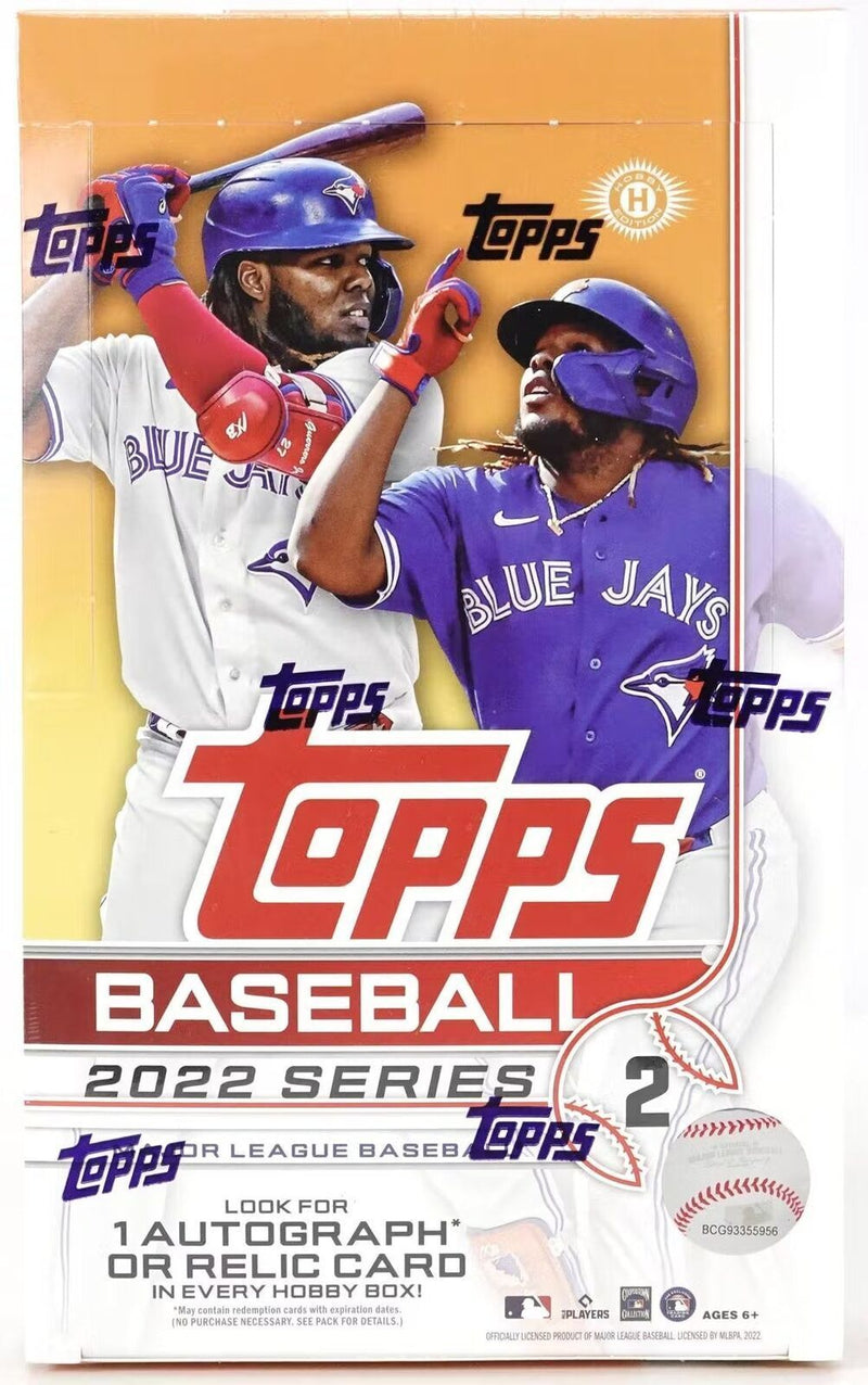 2022 Topps Series 2 Baseball Hobby 12 Box Case