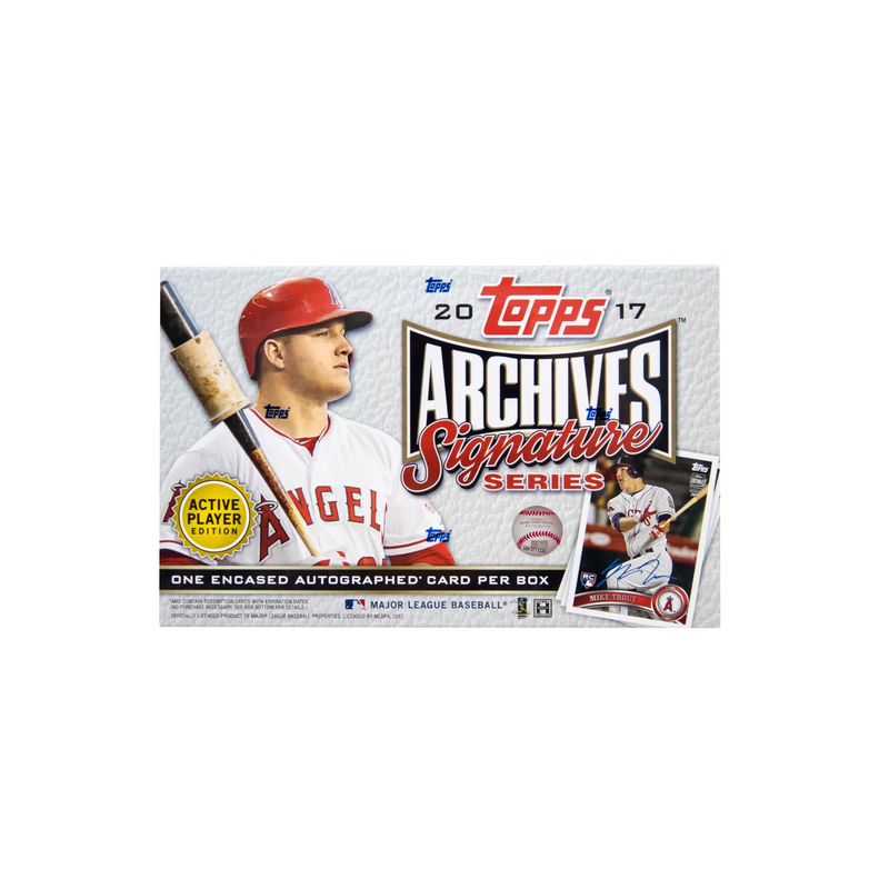 2017 Topps Archives Signature Series Hobby Box